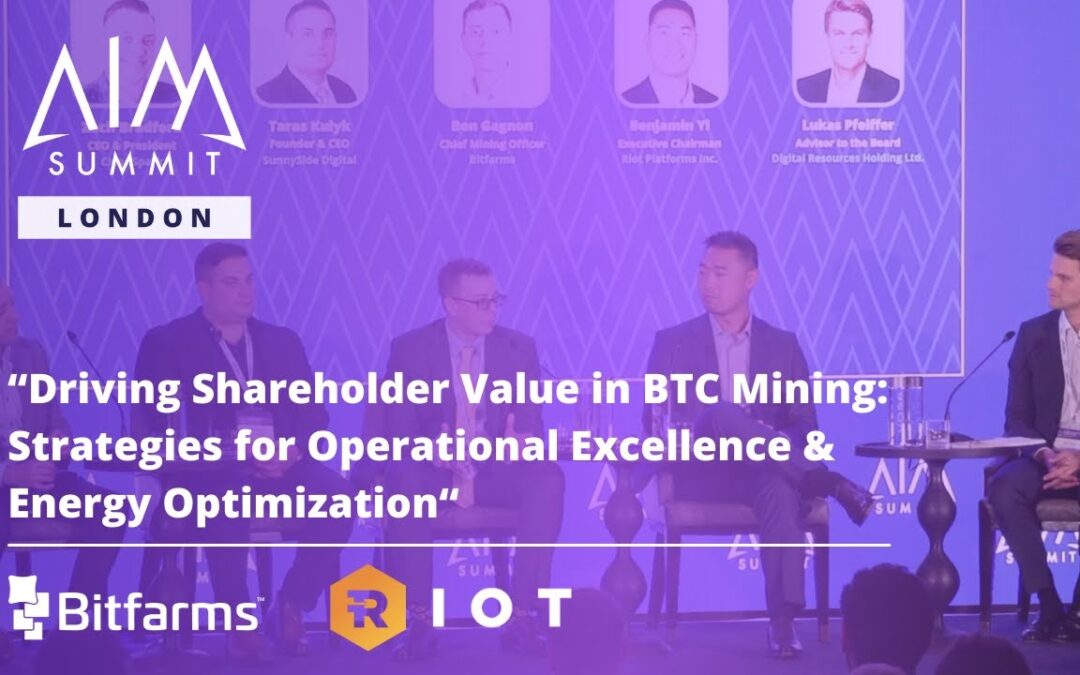 Driving Shareholder Value in BTC Mining: Strategies for Operational Excellence & Energy Optimization